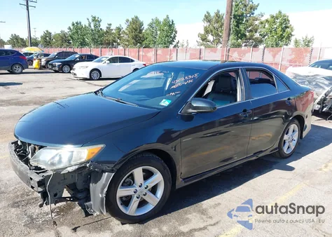2014 Toyota Camry Se из США, поврежденный, VIN 4T1BF1FKXEU351564